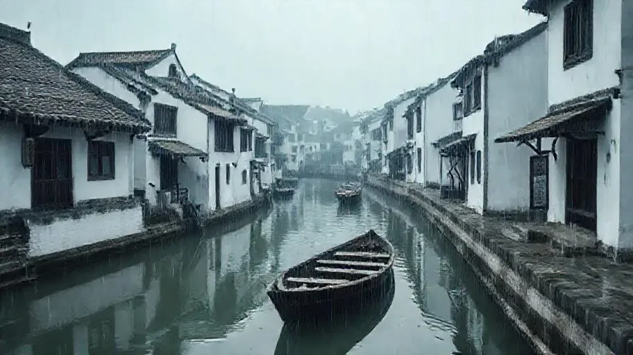 江南水乡四季
